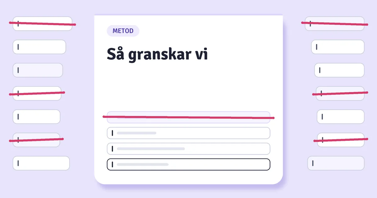 Så granskar vi casinona